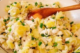 Fish Salad with Potatoes for Better Benefits