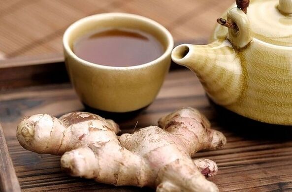 Ginger root tea may increase effectiveness