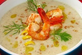 Shrimp soup effect
