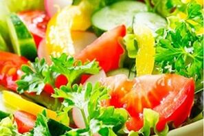 The benefits of vegetable salad