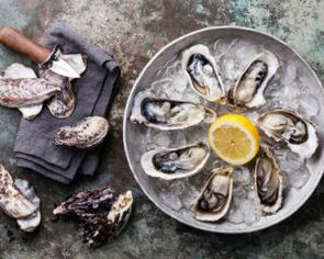Oysters can enhance male potency